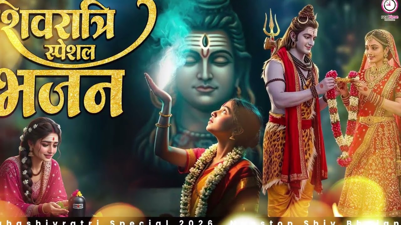महाशिवरात्रि के No1 भजन 2026 Nonstop Shivratri Latest Bhajan | Shivratri Special Bhajan 2026