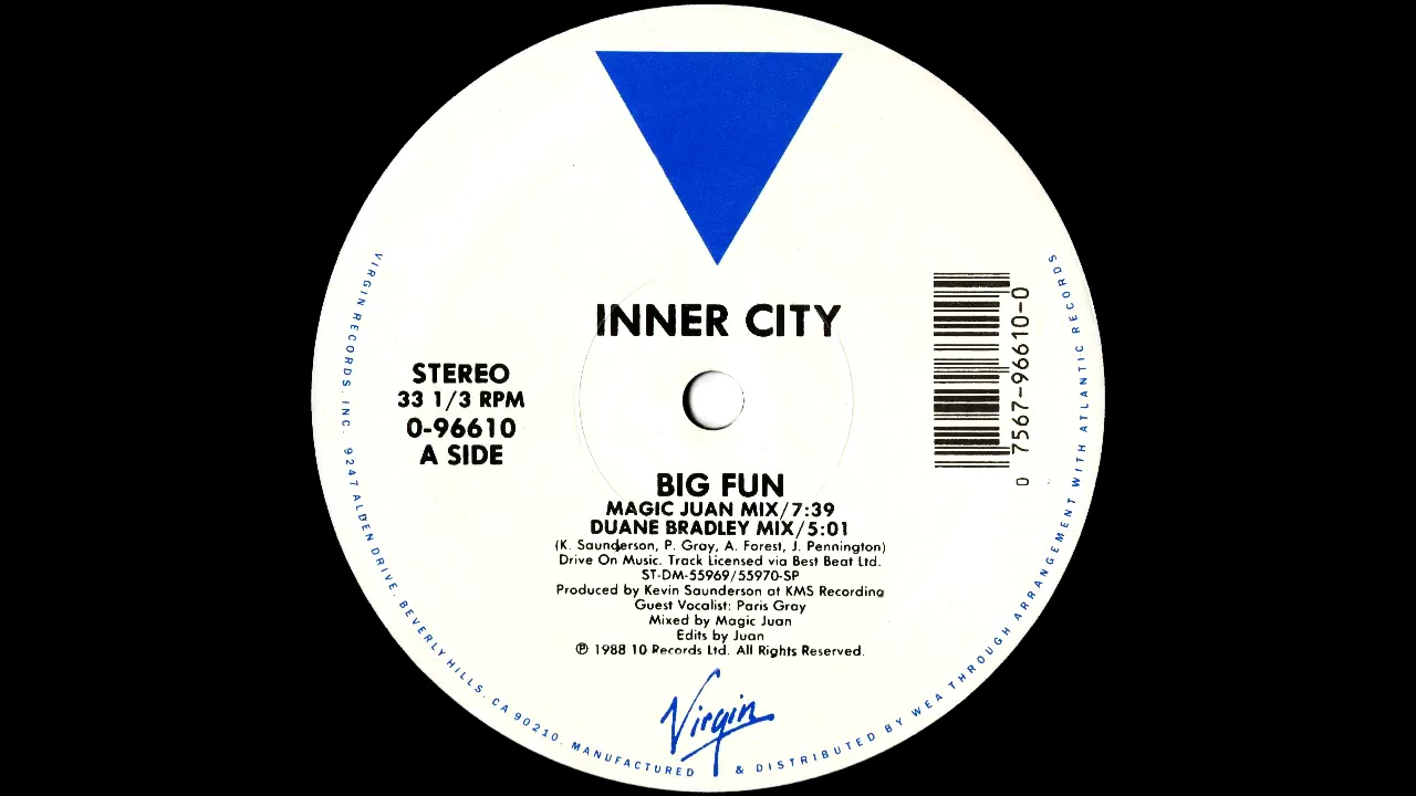 Inner City - Big Fun (Duane Bradley Mix) 1988 - YouTube