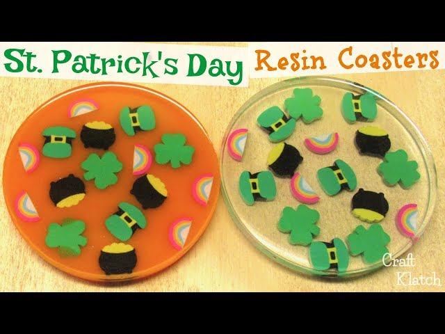 Step by Step Resin: How to Color-Blend Coasters [Video] - Craft Klatch