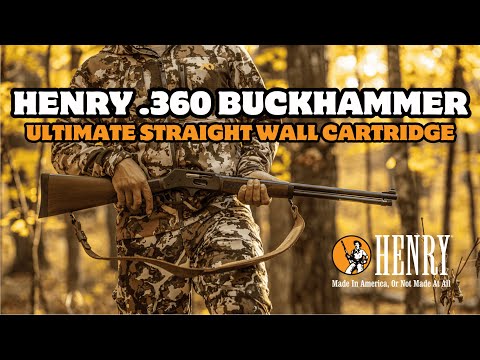 The Ultimate Straight Wall Hunting Cartridge - Henry .360 Buckhammer
