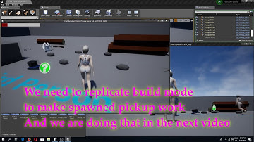 UE4 Inventory System Multiplayer / Pickup Replication