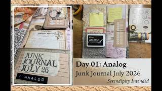 Day 01 Analog (Junk Journal July 2026)