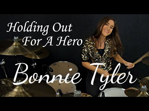 Bonnie Tyler - Holding Out For A Hero - Drum Cover By Nikoleta