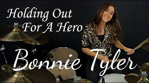 Bonnie Tyler - Holding Out For A Hero - Drum Cover By Nikoleta (15 years old)