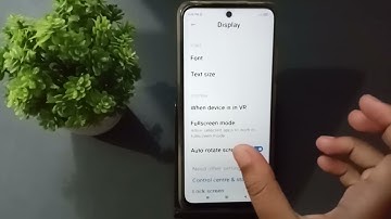 how to set and off auto rotate screen poco X3 pro, auto rotate screen on kaise kare