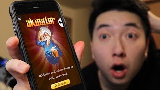 AKINATOR ON THE IPHONE?! *SCARY*
