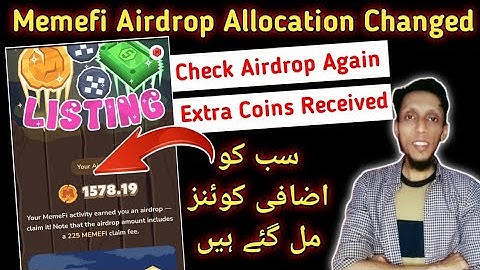 Memefi Airdrop Allocation Changed | Memefi Airdrop Claim | Memefi Price Perfection