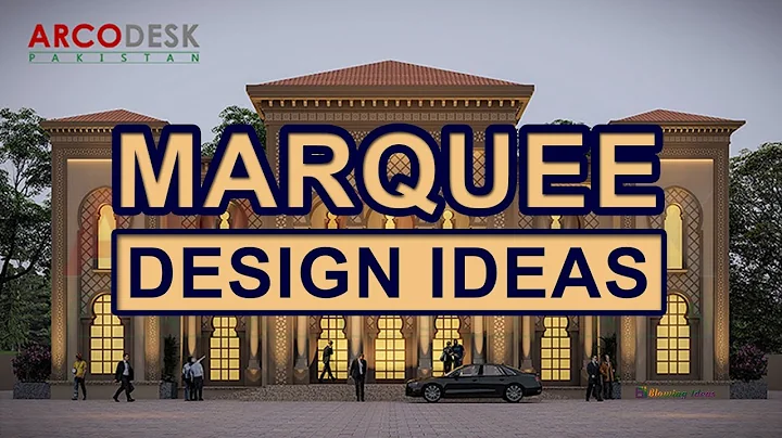 Most Popular Marquee Design Ideas | Marriage Hall Designs