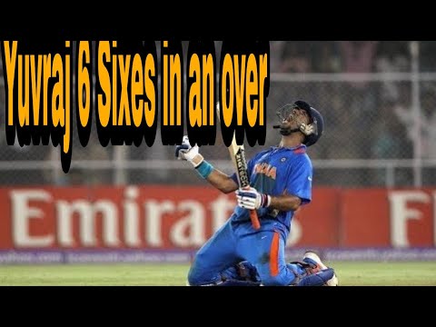 Yuvraj Singh slams six sixes off Stuart Broad | ENG v IND | T20 World Cup 2007