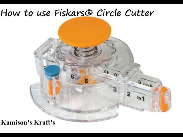Fiskars Circle Cutter - Lazy Girl Designs