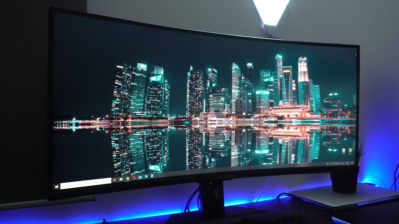 Лучший монитор 34. Монитор gigabyte g34wqc. изогнутый монитор для компьютера 34 дюйма. лучший игровой монитор 2025 года 32 дюйма матрица va. led монитор2025 года фото.