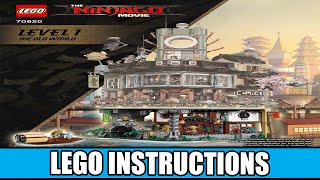 LEGO Instructions - Ninjago City - 70620 (LEVEL 1) - YouTube