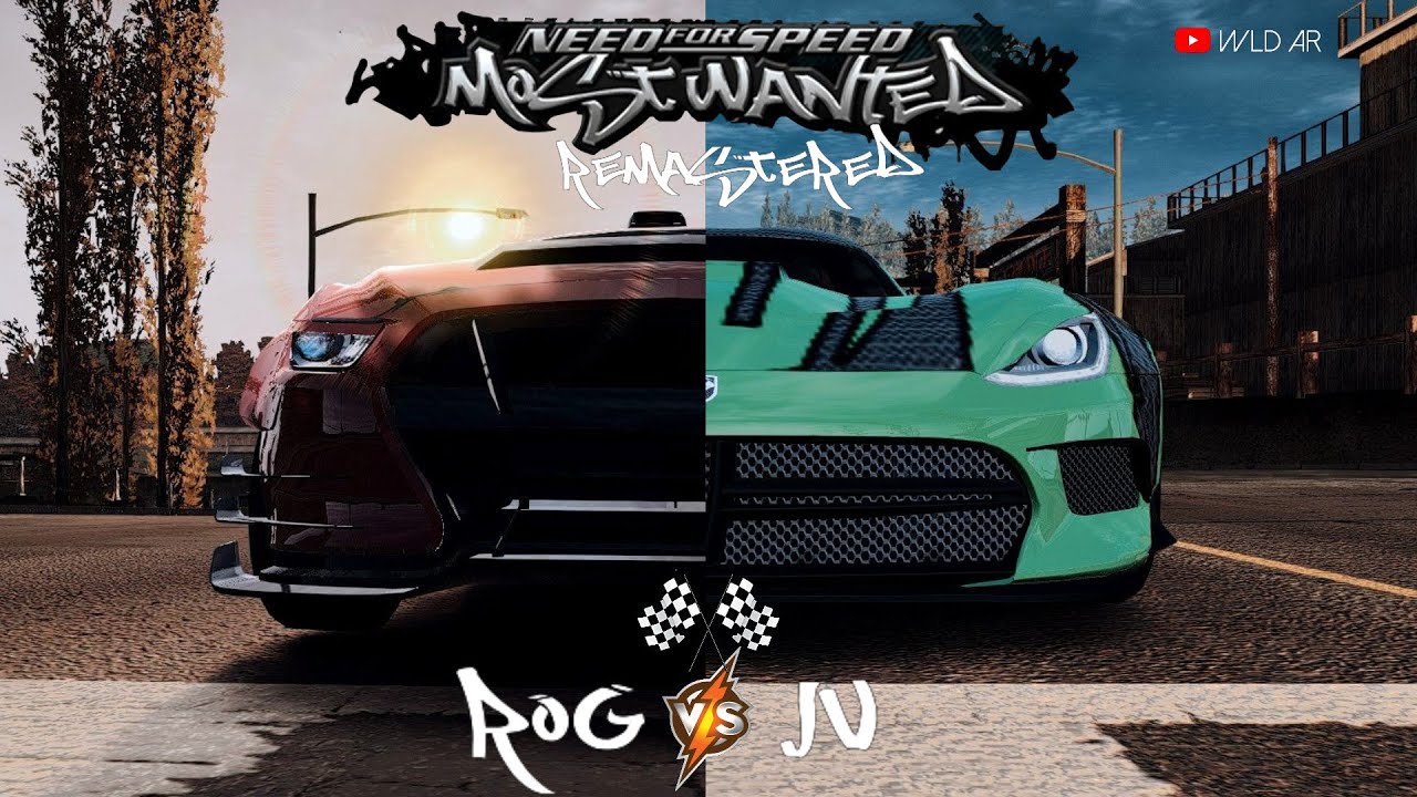 Rog vs JV But Remastered | NFS Most Wanted Remastered Rival Challenge ...