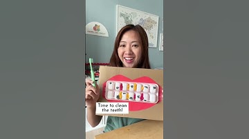 Teaching children the importance of brushing teeth