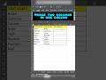 Merge two columns in one column trick #exceltips #microsoftexcel #excelshortcuts #exceltutorial