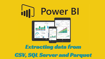 Extracting data from CSV, Parquet file and SQL server