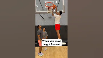 When you know he got BOUNCE