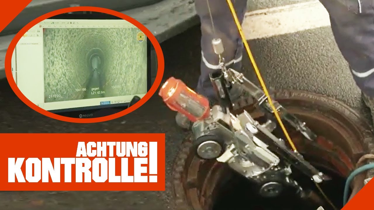 400.000€ High-Tech Kanalinspektion mit Roboter! | 2/2 | Kabel Eins | Achtung Kontrolle