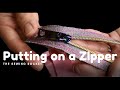 Zipper Vice: How to Put Zipper Slider onto Zipper Tape, 3D Printing a Sewing Jig