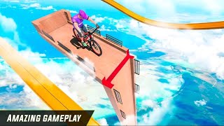 BMX Cycle Stunts Game | Mega Ramp Bicycle Racing | Android Gameplay screenshot 3