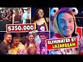 WON $350k at Fortnite event & killed by Lazarbeam...