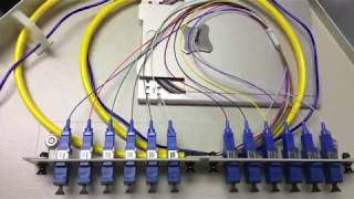 How to Install a 12 Port Rack Mount Fiber Optic Patch Panel?