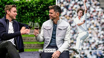 Stuart Broad and James Anderson pay tribute to Bob Willis on Blue For Bob day 💙