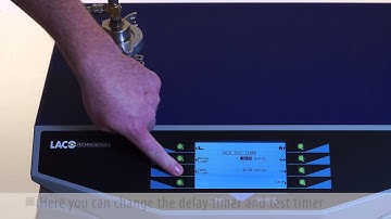 TitanTest Helium Leak Detector Basic Operation Overview Demo (LACO Technologies)