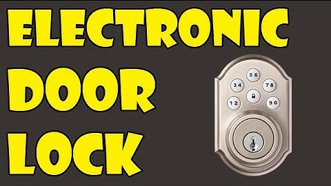 Electronic Door Lock using PIC Microcontroller