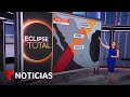 La ruta del eclipse total de Sol tendrá unas 115 millas de ancho | Noticias Telemundo