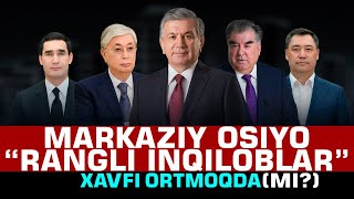 🟡Gʻarbning Markaziy Osiyoga qiziqishi “rangli inqiloblar” xavfini oshiradi - Rossiya TIV #munosabat