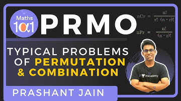 Typical Problems of PnC | PRMO 2020 Course | Maths 101 | Prashant Jain