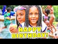 Twins 8th Birthday Pool Party Surprise! Happy Birthday!