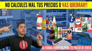 ¿Cómo poner precios en una Tienda de Abarrotes? ¿Cómo poner el precio correcto en una Tienda?