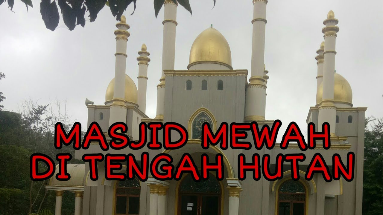  Masjid  Mewah  di Tengah Hutan Masjid  Ajaib Masjid  Aneh 