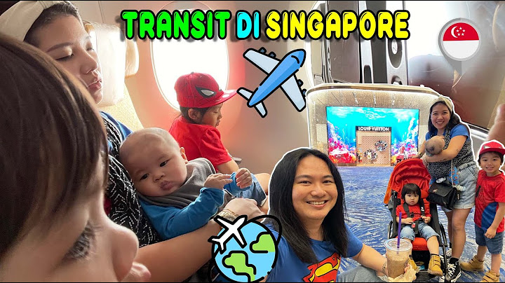 Terbang dari Singapura ke Jakarta : Setelah Penerbangan Panjang 10 Jam dari Auckland ke Singapura