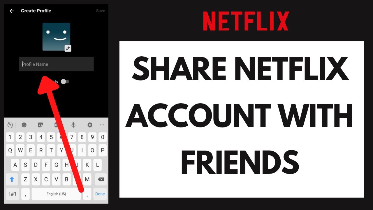 Netflix Account With Friends 