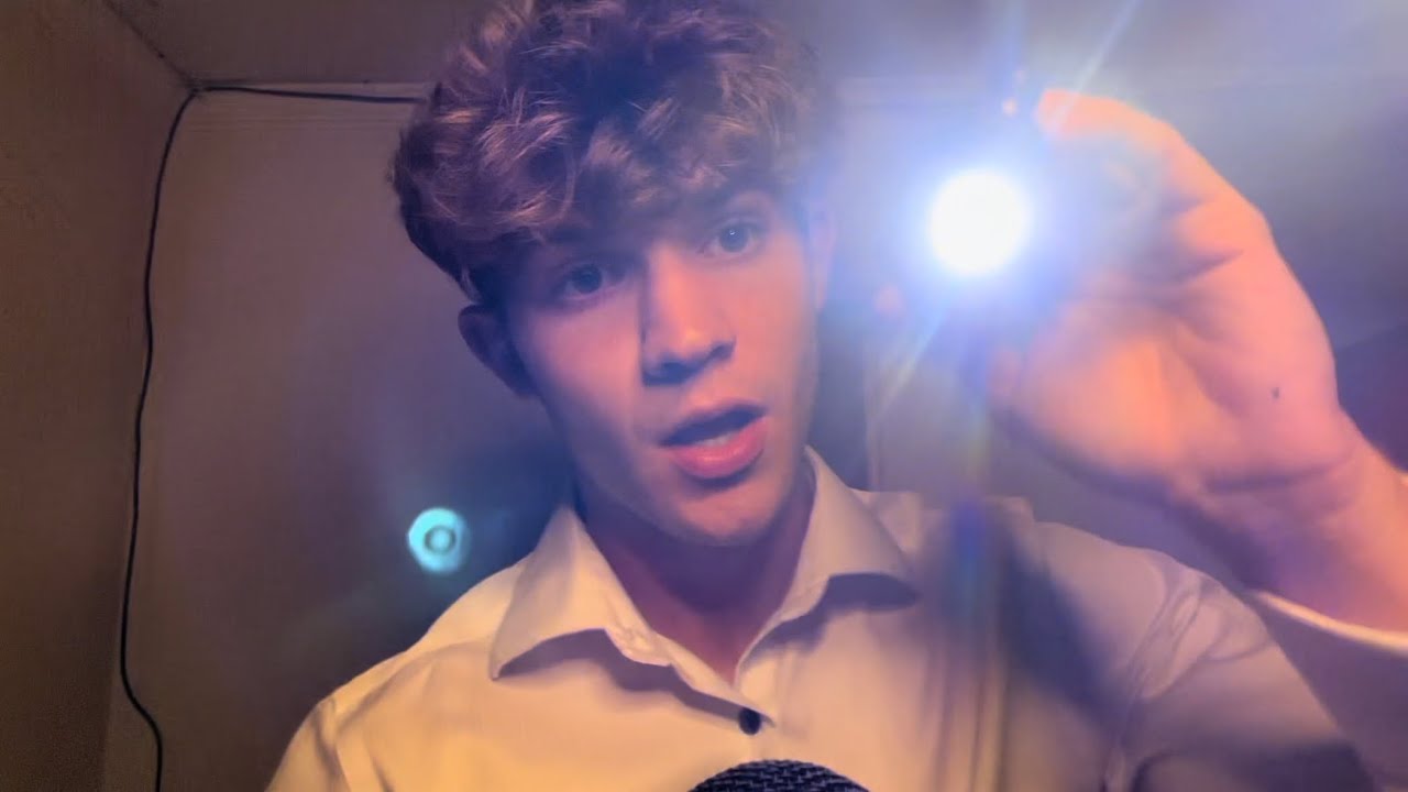 Annoyed Doctor gives you a Cranial Nerve Exam ASMR