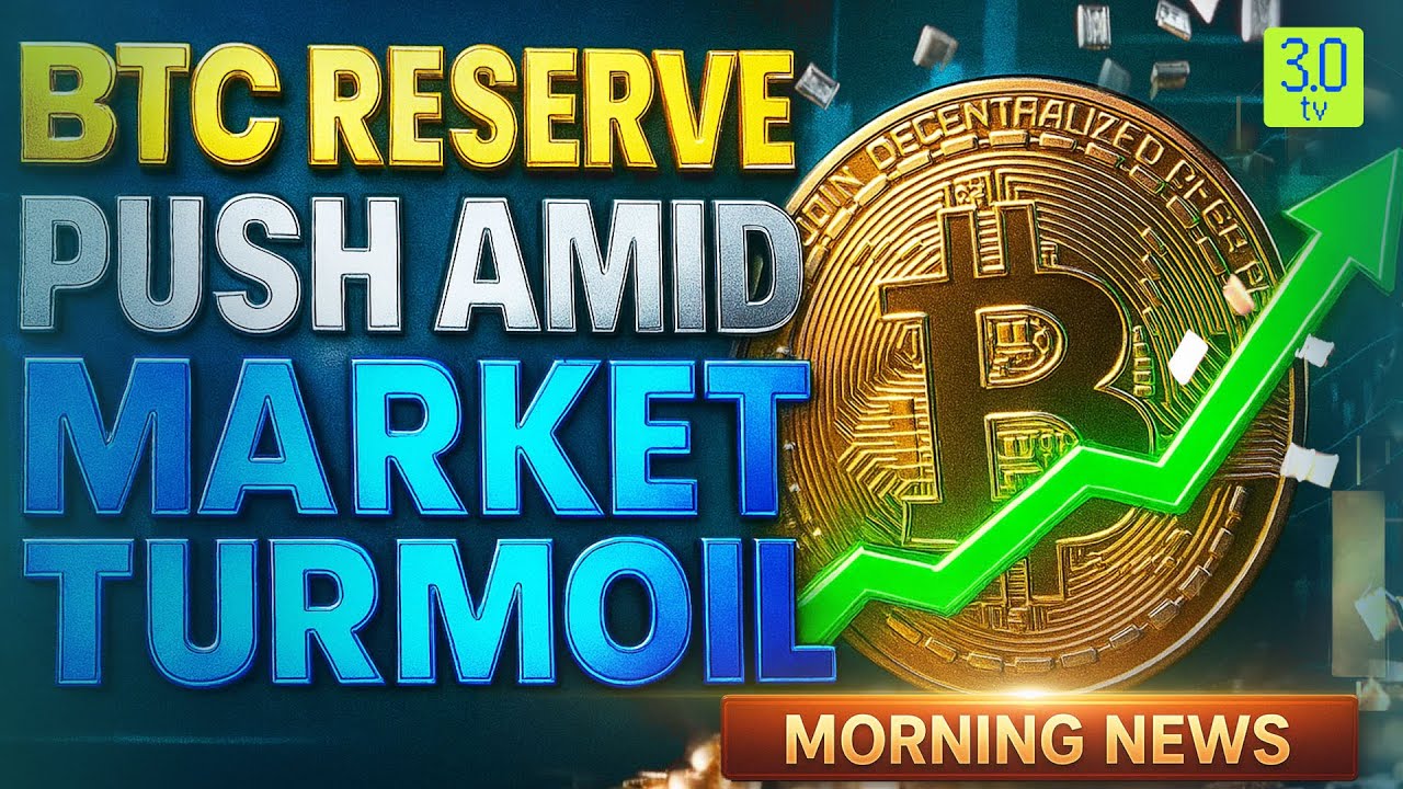 US Bitcoin Reserve Push Proposal Gains Momentum | Morning News | 3.0 TV