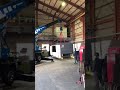 三菱電機6kwファイバーレーザ加工機　搬入風景② の動画、YouTube動画。