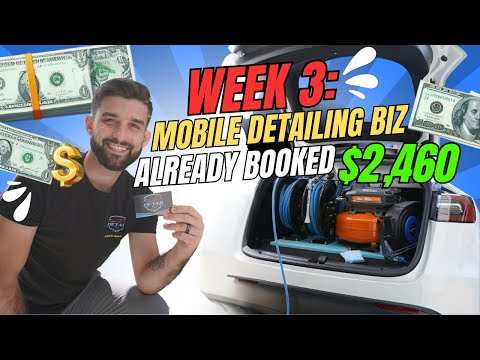Mobile Car Detailing Setup For Sale