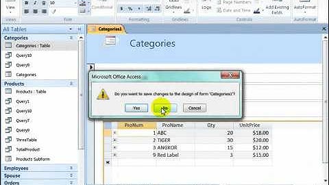 how to Create Subform by Design View in Microsoft Access  speak khmer