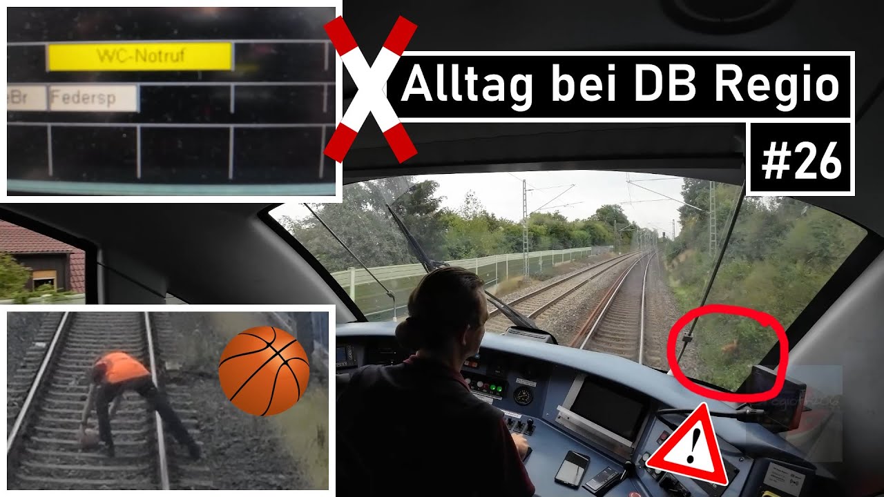 Sonstiger Alltag bei DB Regio #26 | Knotenpunkt Fürth, Kupplungsstörung am Morgen und WC-Notruf