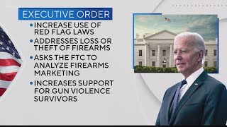 Biden issues executive order aimed at reducing gun violence: "It's common sense"