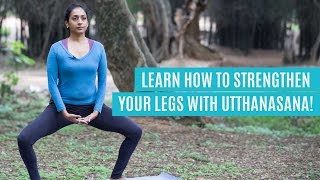 How Does Utthanasana Help Strengthen Your Legs | Desk Yoga