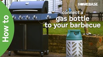How to connect a gas bottle to your barbecue | Garden Goals | Homebase