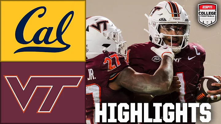 California Golden Bears vs. Virginia Tech Hokies | Full Game Highlights | ESPN College Football