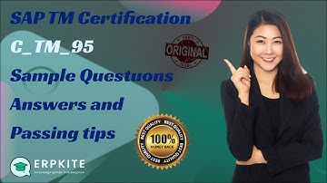 SAP TM Certification C TM 95 Sample Questions and Answers & Passing Tips