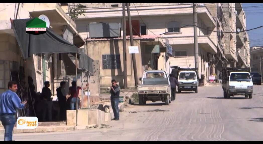 مدنيو كفر حمرة وجدوا طريقهم للأمان تحت حماية الجيش الحر