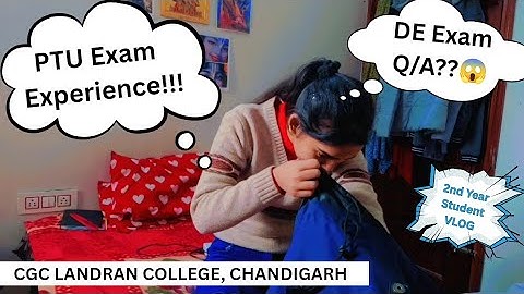 PTU DE Exam Review (2025) | BTech CSE | 3rd Semester Student Vlog!